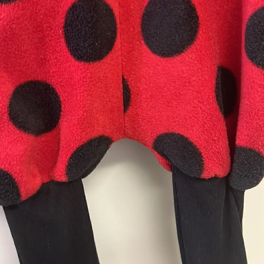 Baby Grand Lady Bug Halloween Fleece Zip-up Costume- 12 months